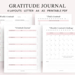 30 Days Spanish Gratitude Diary Printable Gratitude Journal Gratitude
