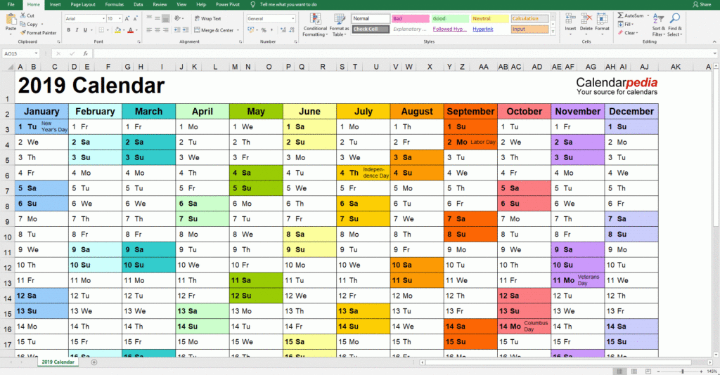 A Printable Personal Planner Template For Excel With Everything You 