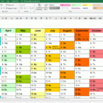 A Printable Personal Planner Template For Excel With Everything You