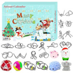 Advent Calendar 2021 For Kids Brain Teaser Puzzles And Mochi Squishy