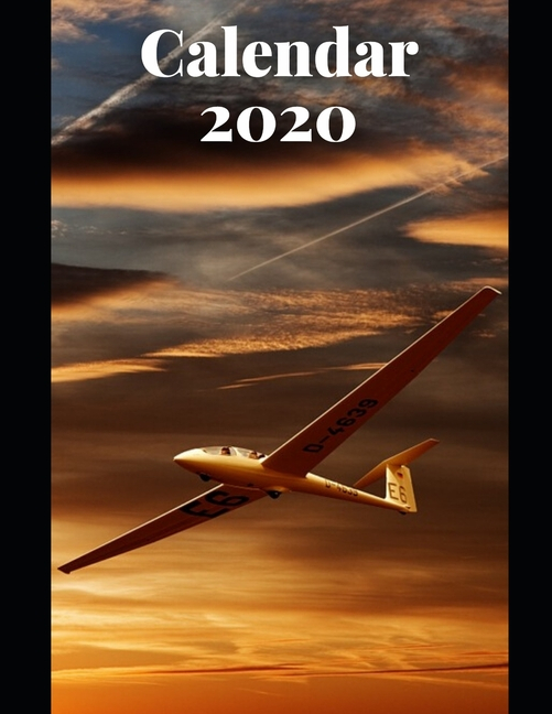 Airplane Pilot Calendar 2020 Calendar Weekly Planer 2020 Logbook Diary 