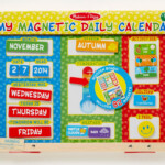 Amazon Melissa Doug My First Daily Magnetic Calendar Toy Toys