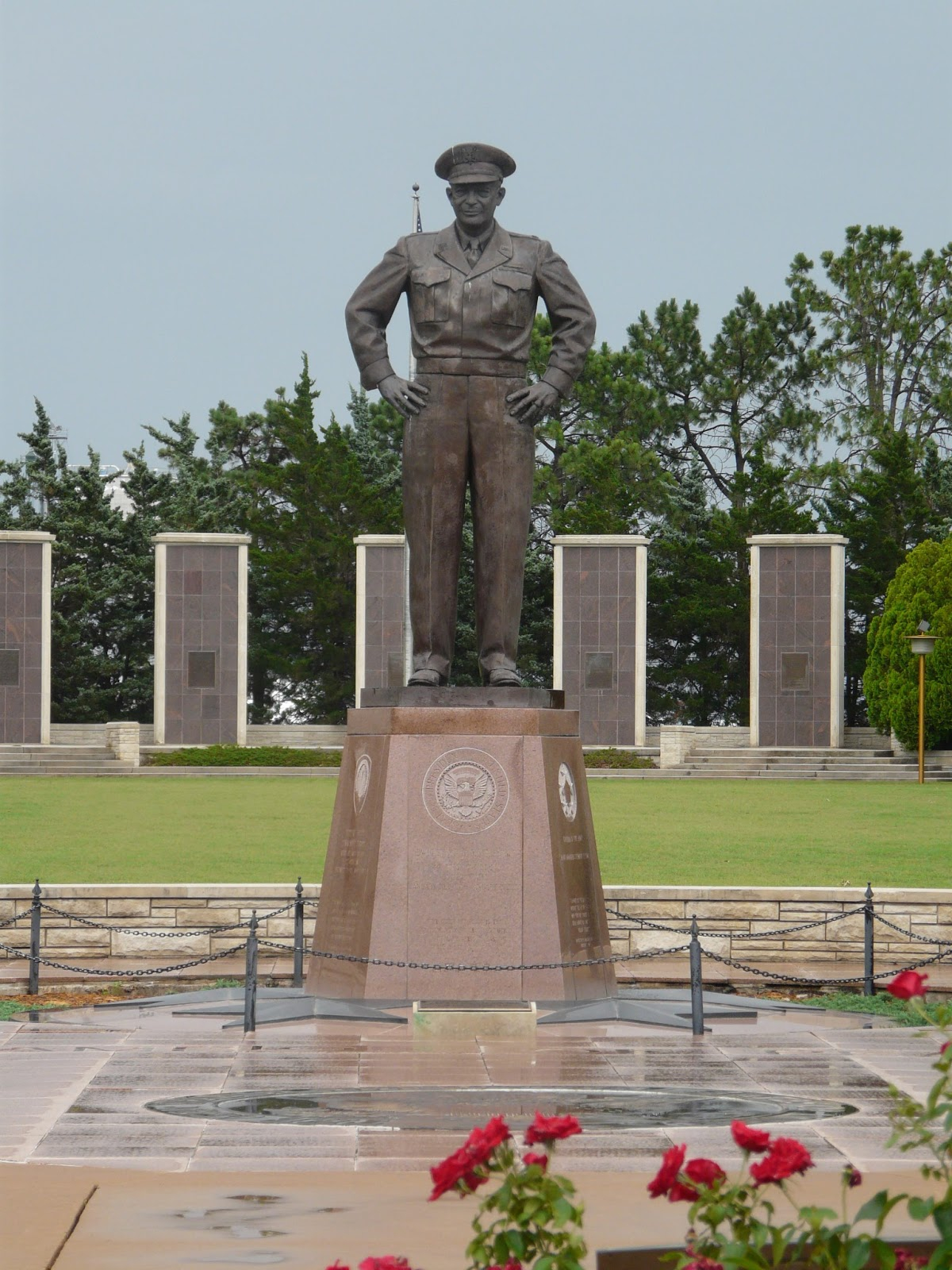 Balza Travels Eisenhower Library