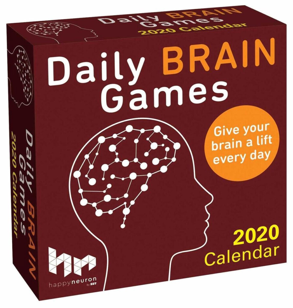Bol Daily Brain Games 2020 Day To Day Calendar Andrews McMeel 