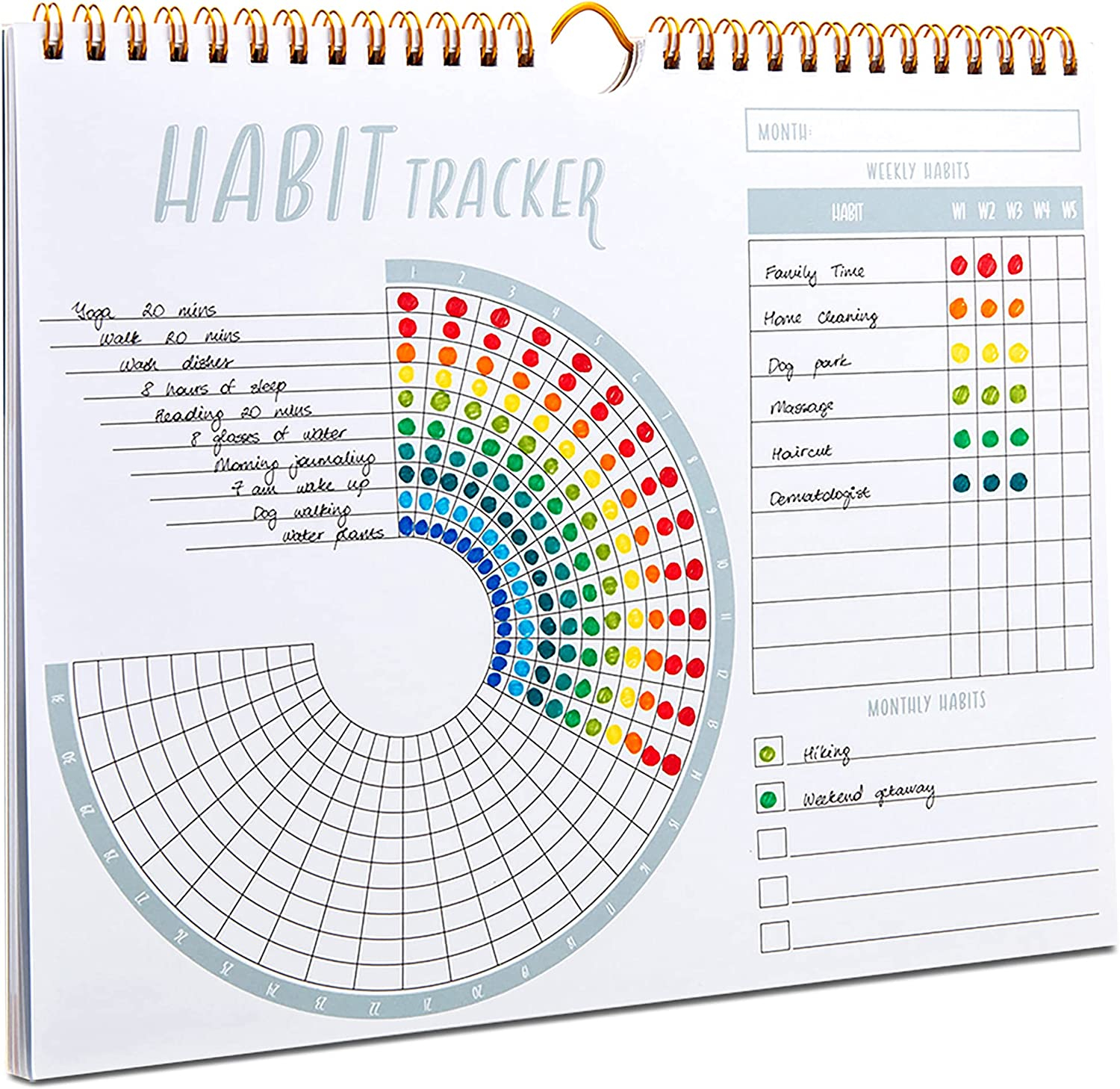 Buy Lamare Habit Tracker Calendar Inspirational Habit Journal With