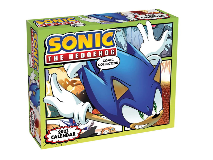 Buy Sonic The Hedgehog Comic Collection 2023 Day to Day Calendar 