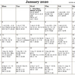 Calendar Daily Readings For Mass In 2020 Catholic Daily Daily Mass