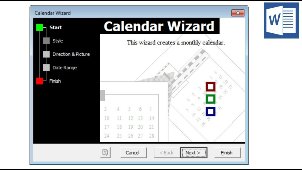 Calendar Wizard Calendar Template 2021 Calendar Template 2021