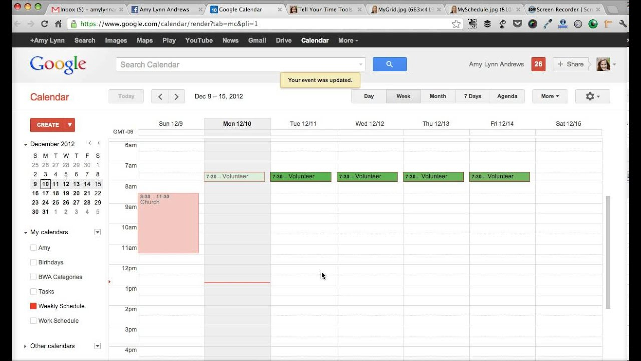 How To Create Daily Schedule In Google Calendar