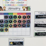 Daily Calendar Display Weather For The Australian Classroom