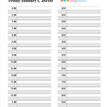 Daily Calendar Free PDF Word Documents Download Free Premium