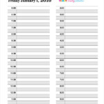 Daily Calendar Templates 11 Free Word Excel PDF Formats Daily