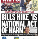 Daily Mirror Front Page 10th Of February 2023 Tomorrow s Papers Today