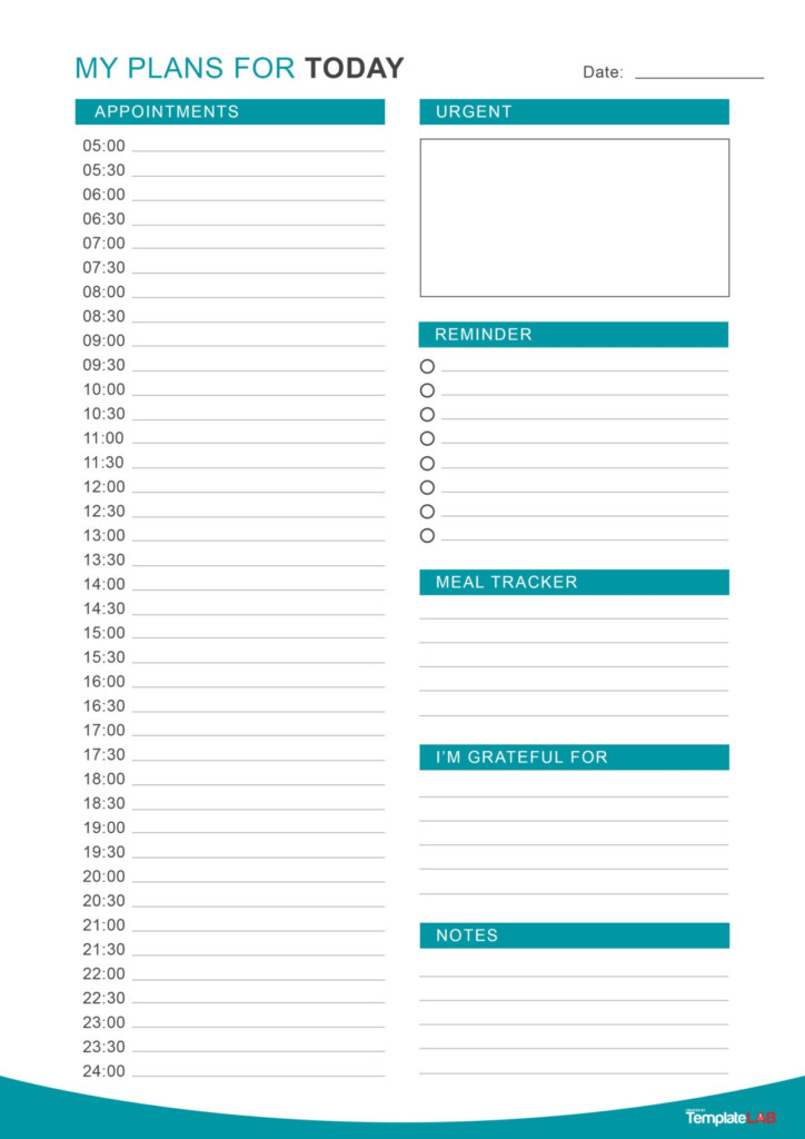 Daily Planner With Manarola Italy Background Pdf Template Craft 