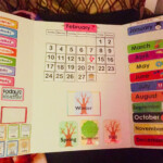 Daily Preschool Board Interactive Calendar Preschool Boards Student
