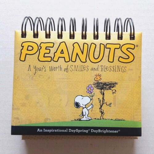 DaySpring Peanuts Perpetual Desk Calendar A Year s Worth Of Smiles 