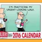 Dilbert Desk Calendar 2016 Funny Calendars Calendar 2016 Calendar