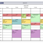 Employee Schedule Creator Calendar For Planning