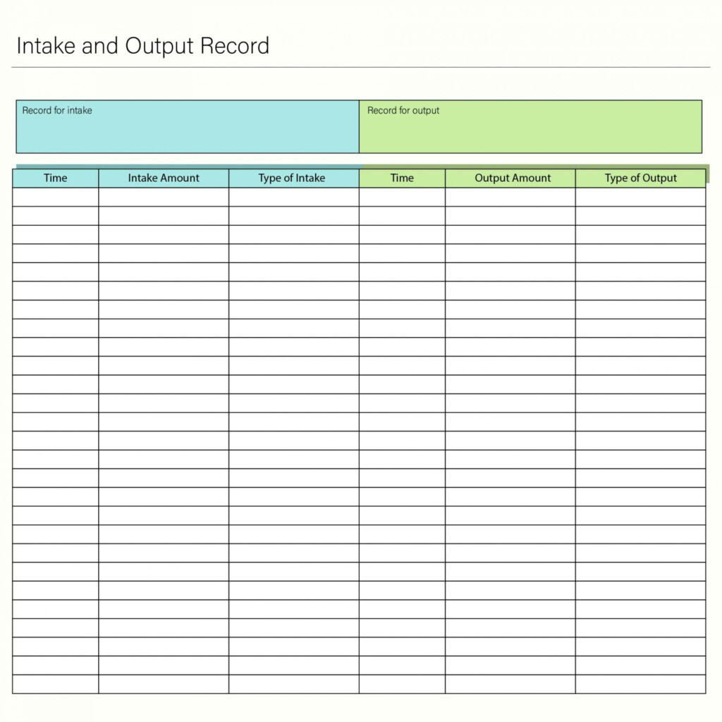 Explore Our Example Of Daily Food Intake Chart Template Water Intake 