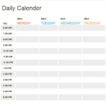 FREE 20 Sample Weekly Calendar Templates In Google Docs Google