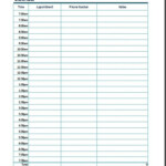 Free Printable 7 Day 15 Minute Appointment Calendar Sheets Throughout