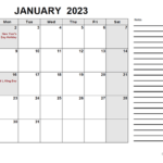 Free Printable Calendar 2023 Canada Free Printable Calendar