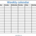 Free Printable Daily Calendar With Time Slots Template Weekly