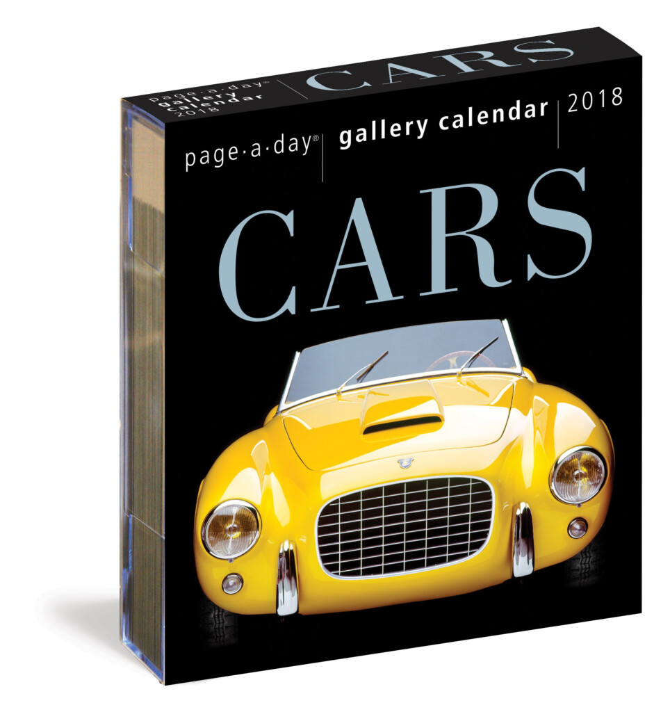 Galleon Cars Page A Day Gallery Calendar 2018