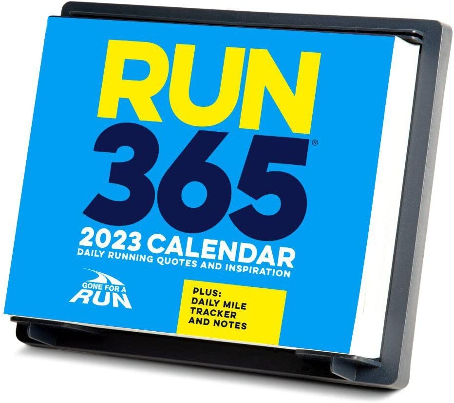 Gone For A Run 2023 Runner s Daily Desk Calendar Running Quotes And