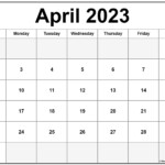 How Many Days In April 2023 Best Calendar Example