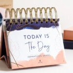 Inspirational Calendar Daily Motivational Flip Calendar With Etsy
