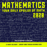 Mathematics 2020 Your Daily Epsilon Of Math 12 Month Calendar January