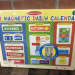 Melissa Doug My First Daily Magnetic Calendar Magnetic Calendar