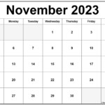 November 2023 Calendar Free Blank Printable Templates December 2023