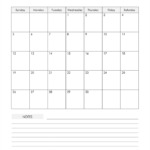 November 2023 Calendar PDF Word Excel