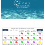 Our Yearly Fengshui Calendar For 2023 Feng Shui Anette Halfon