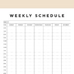 Paper BUNDLE 2022 Weekly Hourly Planner Appointment Planner At A Glance