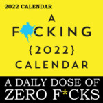 Quote A Daily Dose Of Zero F cks 2022 Calendar A Great Gift For Anyone