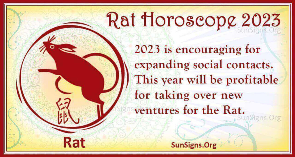 Rat Horoscope 2023 Luck And Feng Shui Predictions SunSigns Org