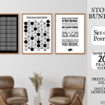 Stoicism Prints Memento Mori Calendar Daily Stoic Exercises Etsy