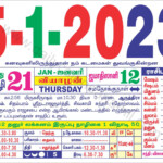 Tamil Calendar January 2023 2023