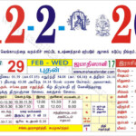 Tamil Daily Calendar 2019 2018 2017 2016 2015