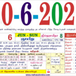 Tamil Daily Calendar 2022 2005 2022 2005