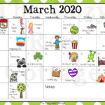 The Cozy Red Cottage 20 Fun March Holidays Free Printable Calendar