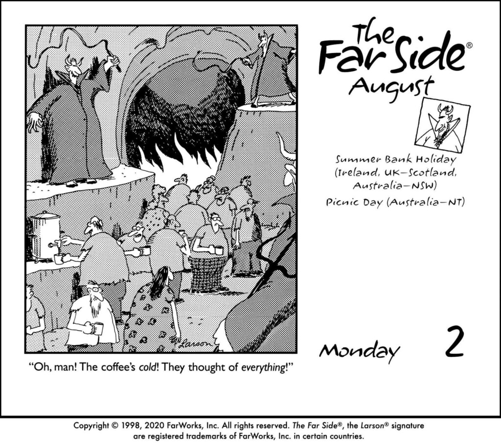 Far Side Daily Calendar 2023
