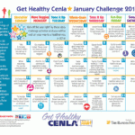 The New Year Brings A New Get Healthy Challenge Calendar To Help You