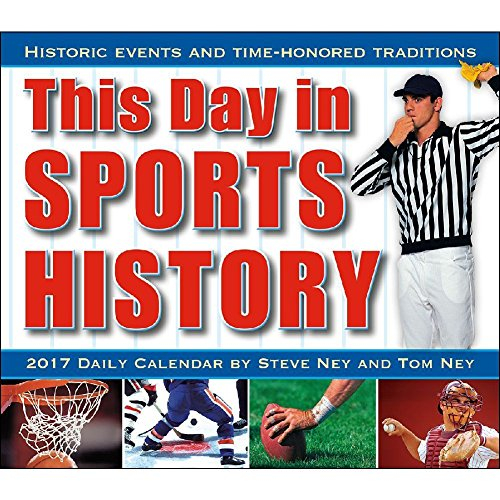 This Day In Sports History 2017 Daily Desk Boxed Calendar