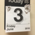 This Rip off Calendar Formed A Paper Rose Mildlyinteresting
