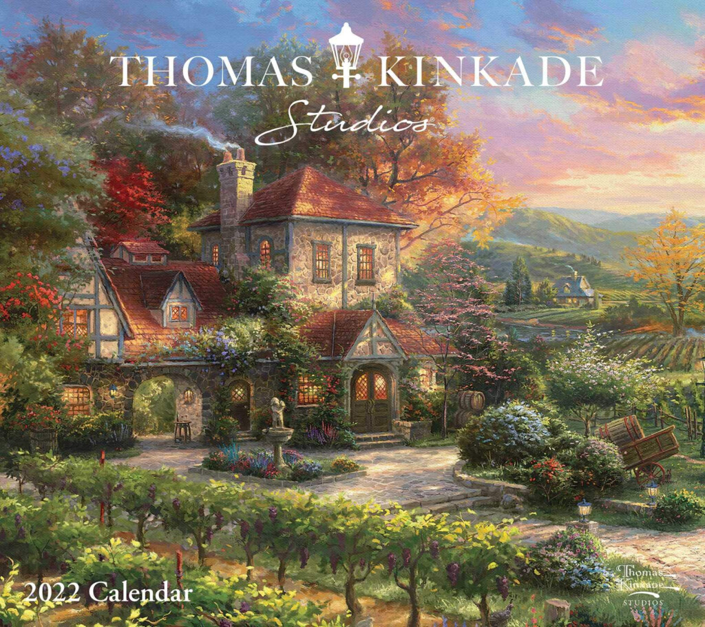 Thomas Kinkade Studios 2022 Deluxe Wall Calendar Buy Online In India 