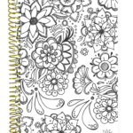 Undated Coloring Book Planner Calendar Coloring Books Undated